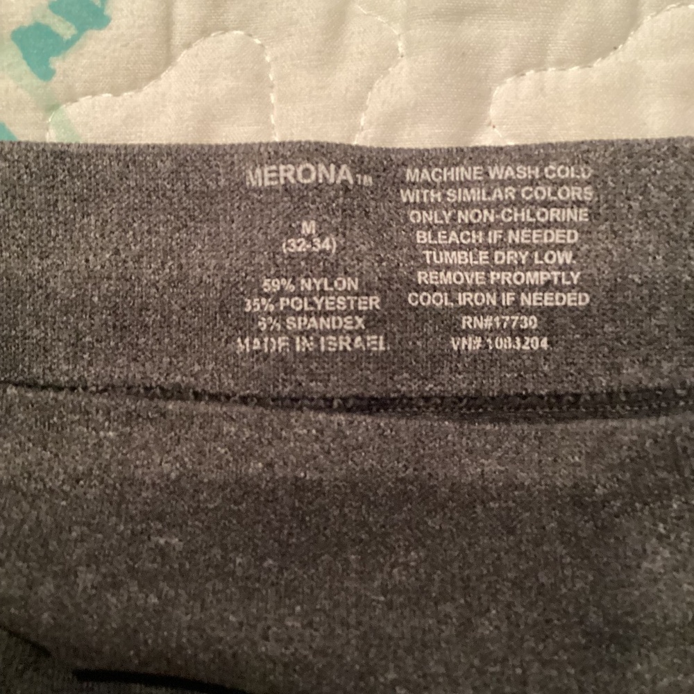 Merona, gray trunks, stretchy material , medium - Picture 3 of 4